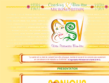 Tablet Screenshot of beaute-sante-vie.fr